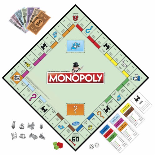 Monopoly Game Perspective: left