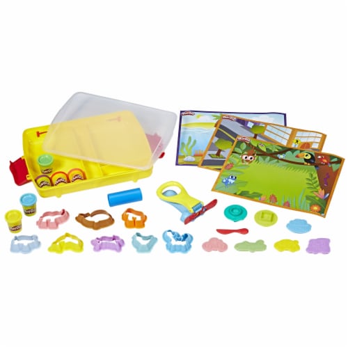 Play-Doh Discover and Store Creative Play Perspective: left