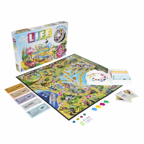  Hasbro The Game of Life: Twists & Turns Electronic Edition - Board  Game : Toys & Games