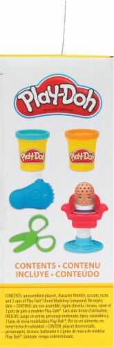 Play-doh® Mini Classics Crazy Cuts Barbershop Toy - 2 Non-Toxic Colors Perspective: left