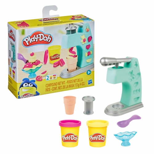 Play-Doh Mini Fun Factory Shape Making Toy with 2 Non-Toxic Colors -  Play-Doh