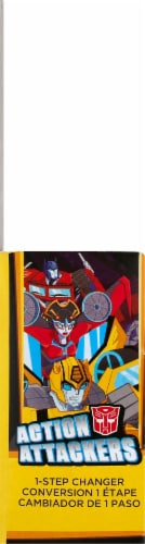 Transformers Cyberverse Action Attackers: 1-Step Changer Bumblebee Action Figure Toy Perspective: left