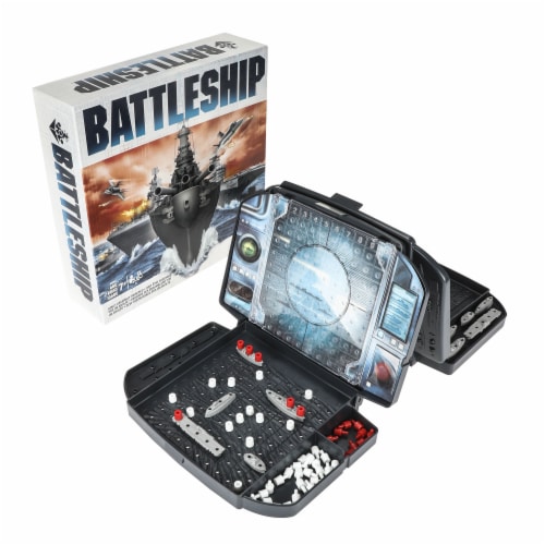 Hasbro Gaming Battleship Strategy Game Perspective: left