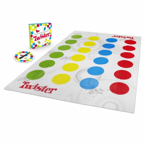 Hasbro Gaming Twister Junior Game, Animal Adventure 2-Sided Mat, 2 Games in  1