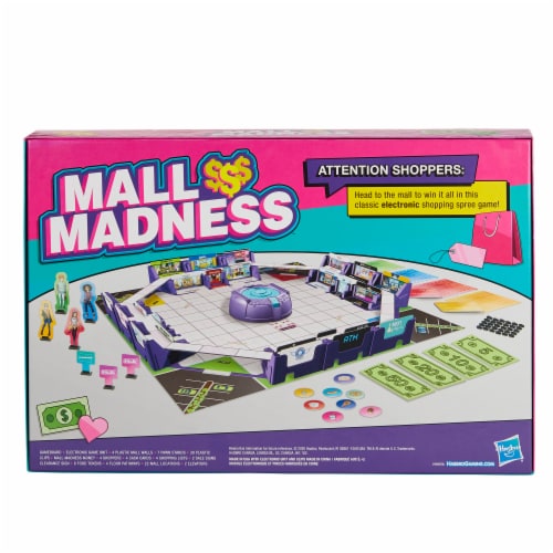 Hasbro Gaming Mall Madness Board Game Perspective: left