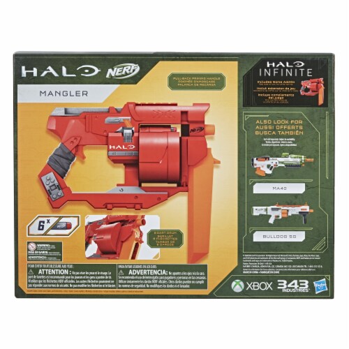 Nerf Halo Infinite Mangler Blaster Perspective: left