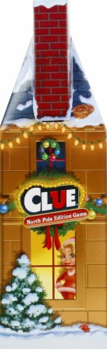 Hasbro North Pole Edition Clue Game Perspective: left