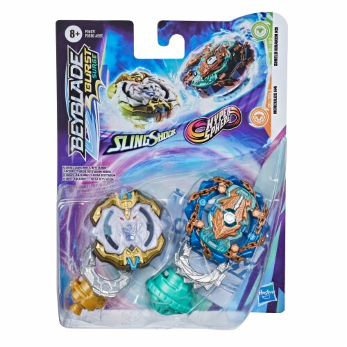 Hasbro® Beyblade Burst™ Surge Slingshock Hercules H4 and Hasbro® Beyblade Burst™ Surge Slingshock Hercules H4 and