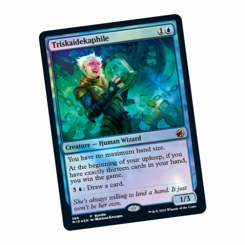 Wizards of the Coast Magic Innistrad Midnight Hunt Bundle Box Perspective: left