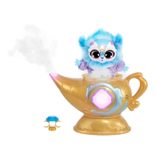 Magic Mixies Blue Magie Genie Lamp Interactive toy Perspective: left