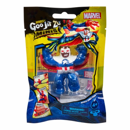 Moose Toys Marvel Heroes of Goo Jit Zu™ Minis Single Pack Perspective: left