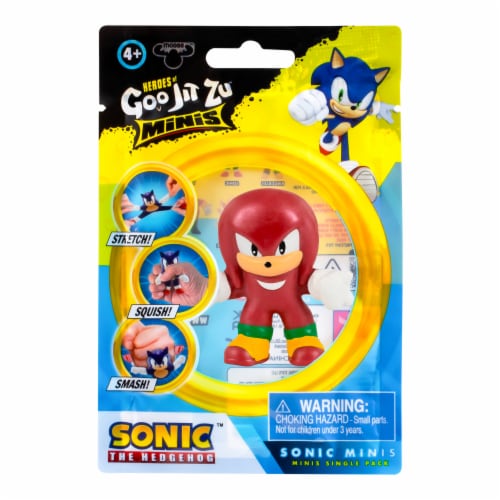 Heroes of Goo Jit Zu Minis Sonic The Hedgehog Figure Perspective: left