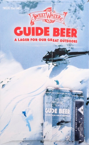 SweetWater Brewing Co. Guide Beer Lager Perspective: left