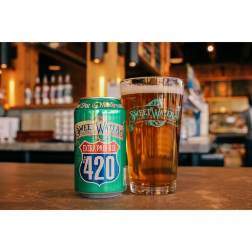SweetWater Brewing Co. 420 Extra Pale Ale Perspective: left