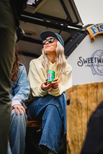 SweetWater Brewing Co. 420 Extra Pale Ale Perspective: left