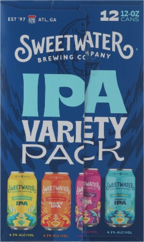 SweetWater Brewing Co. Seasonal Variety Pack Perspective: left