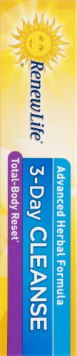 Renew Life 3-Day Cleanse Total Body Reset Vegetable Capsules Perspective: left