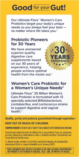 RenewLife Ultimate Flora Vegetarian Capsules Women's Care Probiotic 30 ea Perspective: left