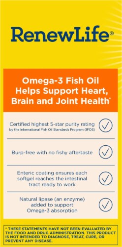 Norwegian Gold Super Critical Omega Fish Oils Perspective: left
