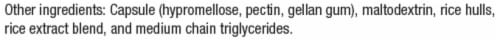 Renew Life Occasional Constipation Support* Prebiotics & Probiotics Probiotic Supplement Perspective: left