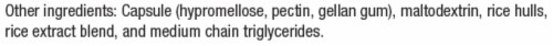 Renew Life Occasional Constipation Support* Prebiotics & Probiotics Probiotic Supplement Perspective: left
