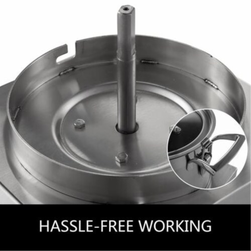 15L Commercial Food Processor Food Grinder Food Chopper S.Steel Vegetable Dicer Perspective: left