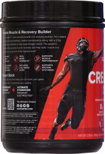 Six Star Creatine X3™ - Fruit Punch Perspective: left