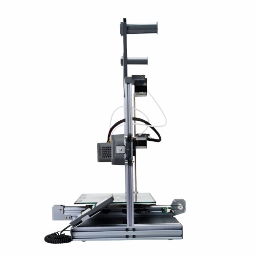 LOTMAXX Shark V3 Multifunctional Modular 2 in 1 3D Printer and Laser Engraver Perspective: left