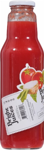 Bright Juices Celery Tomato Juice Perspective: left