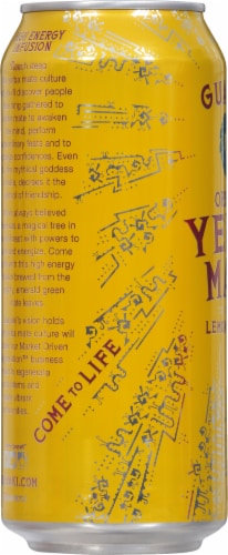 Guayaki Lemon Elation Yerba Mate Perspective: left