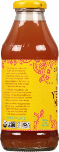 Guayaki Yerba Mate Pure Passion Tea Perspective: left