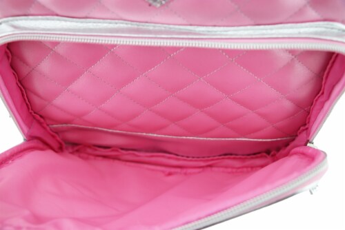 Cudlie Quilted Critter Cat Backpack Perspective: left