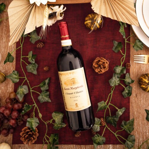 Santa Margherita Chianti Classico Riserva Italy Red Wine Perspective: left