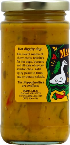 Mama Lil's PeppaLilli™ Mustard Pickle Relish Perspective: left