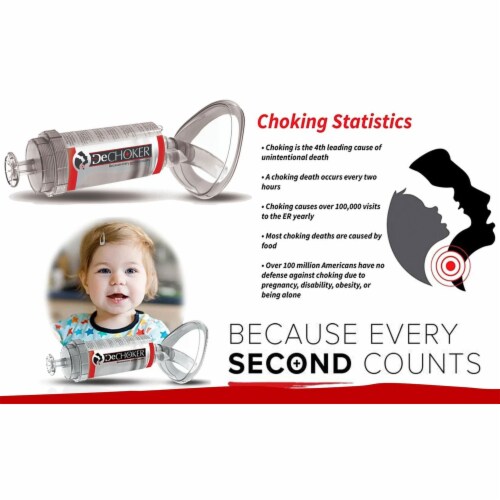Dechoker First Aid Emergency AntiChoking Suction Device, Child Ages 3
