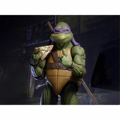Teenage Mutant Ninja Turtles Donatello TMNT 1990 16.5 Figure NECA Perspective: left
