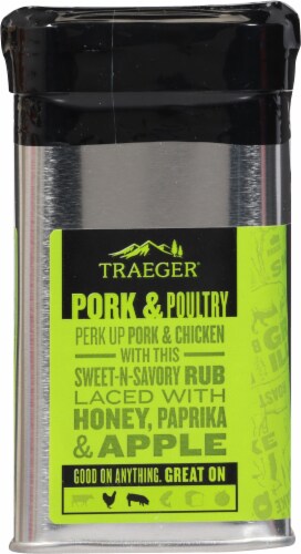 Traeger® Apple Honey Pork & Poultry Rub Perspective: left
