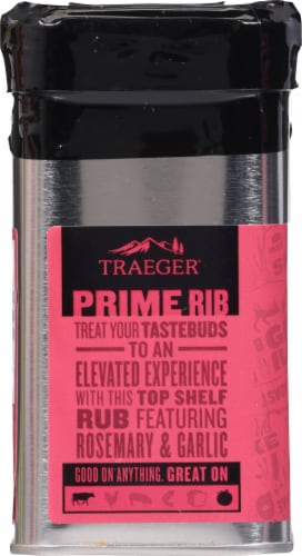 Traeger® Rosemary Garlic Prime Rib Rub Perspective: left