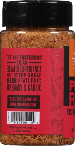 Traeger® Pellet Grills Prime Rib Rub Perspective: left