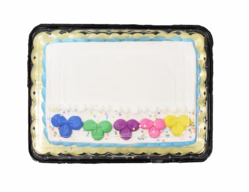 Bakery Fresh Goodness Party Balloons White Cake with Buttercreme Icing Perspective: left