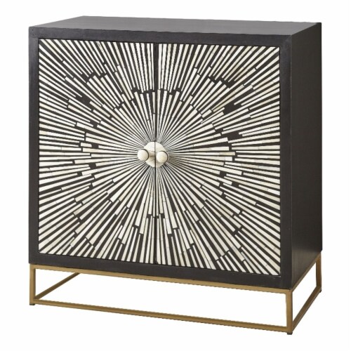 Sunburst accent clearance cabinet