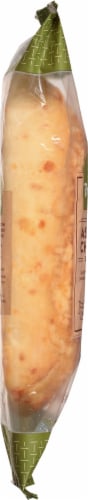 Panera Bread Asiago Cheese Bread Perspective: left