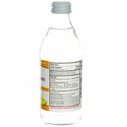 Quality Choice Magnesium Citrate Liquid, Lemon, 10 fl oz, 10/Fl Oz Kroger