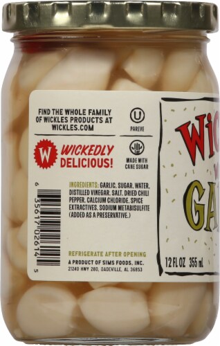 Wickles™ Wicked Garlic Perspective: left