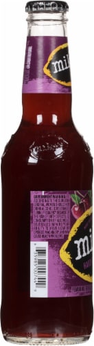 Mike's Black Cherry Hard Lemonade Single Bottle Perspective: left