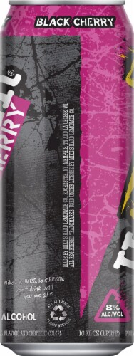 Mike's Harder Black Cherry Hard Lemonade Single Can Perspective: left