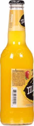 Mike's Hard Mango Lemonade Single Bottle Perspective: left