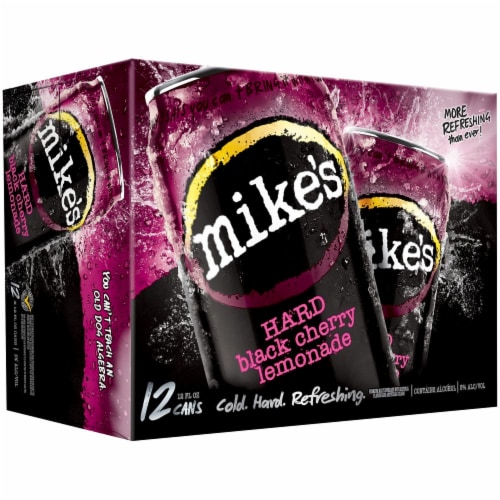 Mike's Black Cherry Hard Lemonade Perspective: left