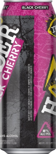 Mike's Harder Black Cherry Hard Lemonade Single Can Perspective: left