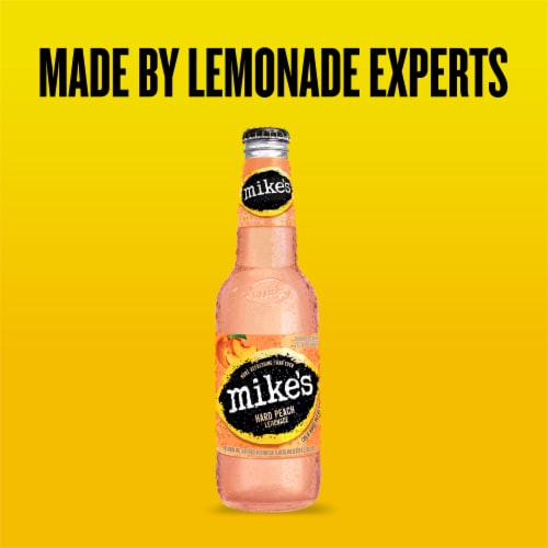Mike's Hard Peach Lemonade Perspective: left